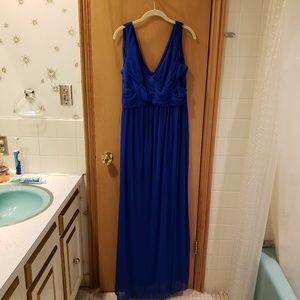 Blue dress